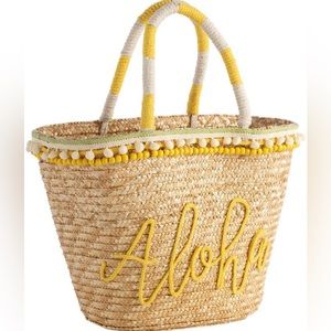 Shiraleah Chicago NWOT Aloha Straw Tote bag